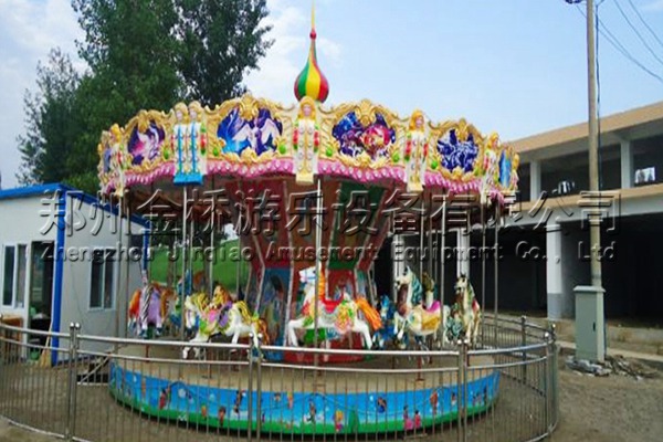 12_16座单飞檐豪华转马