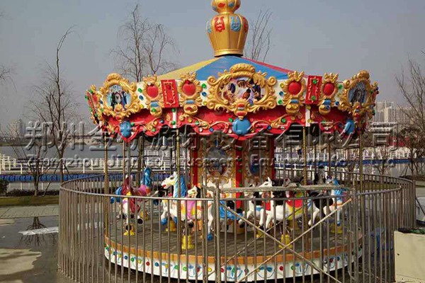 12_16座双飞檐欧式豪华转马