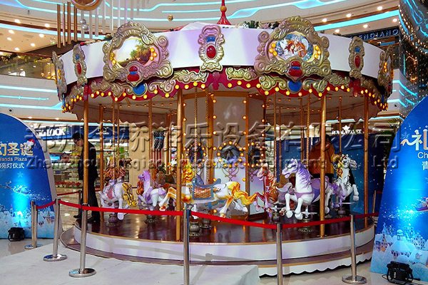 12_16座双飞檐欧式豪华转马