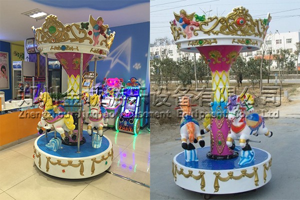 3座室内小型转马